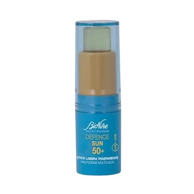 BioNike Defence Sun Lippenstift mit Sonnenschutz LSF 50+, transparent, UVB und UVA-Schutz, schützt und spendet Feuchtigkeit für Komfort und Nährstoffe, 10 g BioNike Defence Sun Lippenstift mit Sonnenschutz LSF 50+, transparent, UVB und UVA-Schutz, schützt und spendet Feuchtigkeit für Komfort und Nährstoffe, 10 g