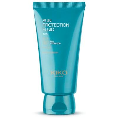 Kiko Milano Sun Protection Fluid Body Spf 50, Feuchtigkeitsspendende Sonnencreme Mit Lsf 50 Und Hyaluronsäure. Schützt Vor Uva- Und Uvb-Strahlen Kiko Milano Sun Protection Fluid Body Spf 50, Feuchtigkeitsspendende Sonnencreme Mit Lsf 50 Und Hyaluronsäure. Schützt Vor Uva- Und Uvb-Strahlen