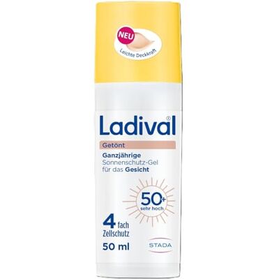 Ladival Getönt Sonnencreme Gesicht LSF 50, getönte BB Cream, 50ml Ladival Getönt Sonnencreme Gesicht LSF 50, getönte BB Cream, 50ml