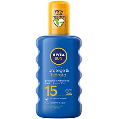 Nivea Sun Protect and Moisture SPF 15 - 200 ml - Sonnenschutzspray Nivea Sun Protect and Moisture SPF 15 - 200 ml - Sonnenschutzspray