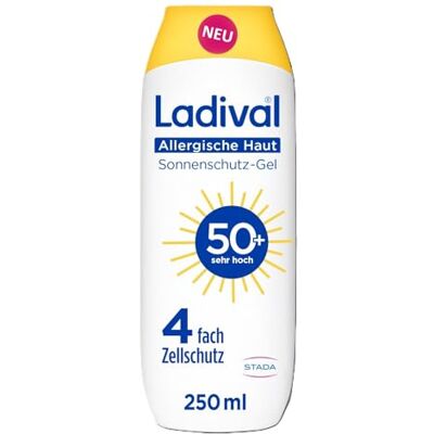 Ladival Allergische Haut Sonnencreme LSF 50, Körper, Sonnenschutz-Gel 250ml Ladival Allergische Haut Sonnencreme LSF 50, Körper, Sonnenschutz-Gel 250ml