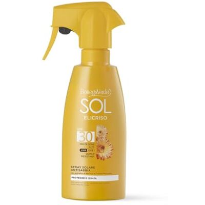 Bottega Verde Sonnenspray SOL Helichrysum LSF 30, 200 ml, hoher Schutz für die ganze Familie, sand- und feuchtigkeitsspendend, mit Helichrysen-Extrakt, leichte Textur, wasserfest Bottega Verde Sonnenspray SOL Helichrysum LSF 30, 200 ml, hoher Schutz für die ganze Familie, sand- und feuchtigkeitsspendend, mit Helichrysen-Extrakt, leichte Textur, wasserfest