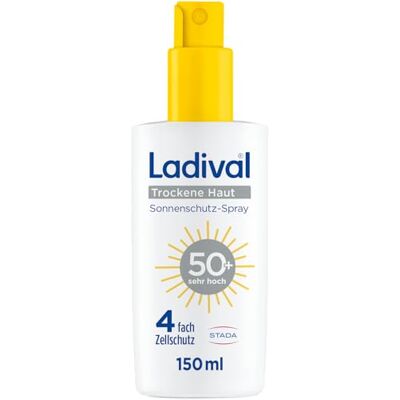 Ladival Trockene Haut LSF 50+ Spray - Sonnenschutz-Spray Ladival Trockene Haut LSF 50+ Spray - Sonnenschutz-Spray