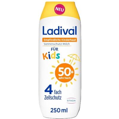Ladival Empfindliche Kinderhaut Sonnencreme LSF50, Sonnenschutz-Milch 250ml Ladival Empfindliche Kinderhaut Sonnencreme LSF50, Sonnenschutz-Milch 250ml