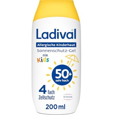 Ladival Allergische Kinderhaut Sonnencreme LSF 50 für den Körper, Gel 200ml Ladival Allergische Kinderhaut Sonnencreme LSF 50 für den Körper, Gel 200ml