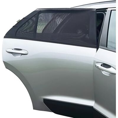 Dreambaby Autofenster-Sonnenschutz für Babys, 2 Stück, Netz-Fenstersocken, schützt vor Sonnenblendung und Hitze, hochwertiges Stretch-Material für Autofenster Dreambaby Autofenster-Sonnenschutz für Babys, 2 Stück, Netz-Fenstersocken, schützt vor Sonnenblendung und Hitze, hochwertiges Stretch-Material für Autofenster