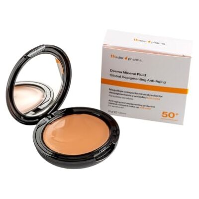 Thader Th Pharma Thader Pharma Mineralisches Kompakt-Make-up mit Farbe SPF 50+ – Derma Mineral Fluid, 10 g Thader Th Pharma Thader Pharma Mineralisches Kompakt-Make-up mit Farbe SPF 50+ – Derma Mineral Fluid, 10 g