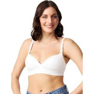 Nur Die Still BH mit Clipverschluss gepolstert nahtlos ohne Bügel Baumwolle bügellos für Halt Komfort-Schwangerschafts-BH Nur Die Still BH mit Clipverschluss gepolstert nahtlos ohne Bügel Baumwolle bügellos für Halt Komfort-Schwangerschafts-BH