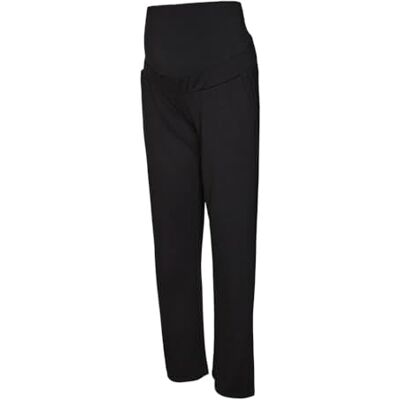 MAMALICIOUS Damen Mllif Straight JRS Pant Noos Hose, Schwarz, M EU MAMALICIOUS Damen Mllif Straight JRS Pant Noos Hose, Schwarz, M EU