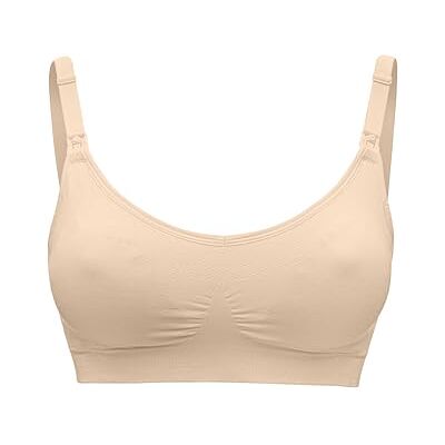 Medela Keep Cool Ultra Nahtloser Schwangerschafts- und Still-BH ohne Bügel – Mit 6 eingewebten atmungsaktiven Zonen – Soft-Touch-Gewebe Medela Keep Cool Ultra Nahtloser Schwangerschafts- und Still-BH ohne Bügel – Mit 6 eingewebten atmungsaktiven Zonen – Soft-Touch-Gewebe
