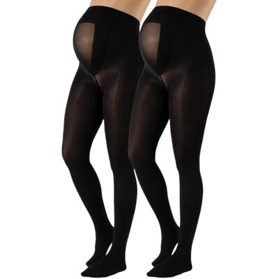 CALZITALY Umstandsstrumpfhose, Blickdichte Schwangerschaft Strumpfhosen S, M, L, XL, XXL, 3XL, 4XL 100 DEN Made in Italy CALZITALY Umstandsstrumpfhose, Blickdichte Schwangerschaft Strumpfhosen S, M, L, XL, XXL, 3XL, 4XL 100 DEN Made in Italy