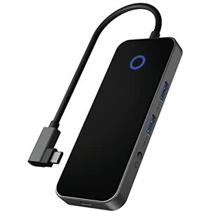 ICY BOX USB-C Docking Station (8-in-1) mit 1x HDMI (4K 30Hz), 3-fach USB 3.0 HUB, 100W Power Delivery, Kartenleser, Audio für Laptop, MacBook, iPad Pro oder Android Tablet/Smartphone ICY BOX USB-C Docking Station (8-in-1) mit 1x HDMI (4K 30Hz), 3-fach USB 3.0 HUB, 100W Power Delivery, Kartenleser, Audio für Laptop, MacBook, iPad Pro oder Android Tablet/Smartphone