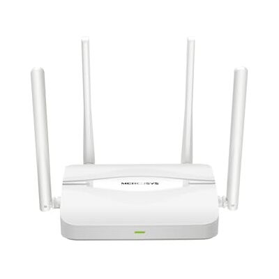 MERCUSYS Wi-Fi 7 Router MR25WBE, Dual-Band WLAN 3570 Mbps, 4 × Gigabit-Port, VPN, MLO, 160 MHz-Kanal, WPS-Taste, Keine Unterstützung für DSL-Verbindung, Weiß MERCUSYS Wi-Fi 7 Router MR25WBE, Dual-Band WLAN 3570 Mbps, 4 × Gigabit-Port, VPN, MLO, 160 MHz-Kanal, WPS-Taste, Keine Unterstützung für DSL-Verbindung, Weiß