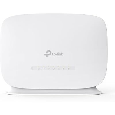 TP-Link TL-MR105 LTE Router, 4G Router unterstützt Nano SIM Karten, 4G Cat4 bis zu 150 Mbit/s, WLAN 2.4GHz 300 Mbit/s, 2 x 100 Mbps Ports, Plug & Play, bis zu 32 Geräte, Kindersicherung, Gast-Netzwer TP-Link TL-MR105 LTE Router, 4G Router unterstützt Nano SIM Karten, 4G Cat4 bis zu 150 Mbit/s, WLAN 2.4GHz 300 Mbit/s, 2 x 100 Mbps Ports, Plug & Play, bis zu 32 Geräte, Kindersicherung, Gast-Netzwer