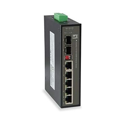 LevelOne Level One 4X 10/100/1000Base-T Transceiver (Gigabit Combo, Gigabit SFP(100/1G), Terminal Block, 12Gbps, 1024KB Buffer, 9-60 VDC) LevelOne Level One 4X 10/100/1000Base-T Transceiver (Gigabit Combo, Gigabit SFP(100/1G), Terminal Block, 12Gbps, 1024KB Buffer, 9-60 VDC)