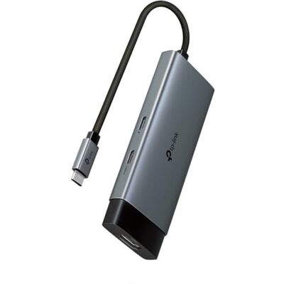 TP-Link UH5020C USB C Hub PD100W, 4K 60Hz HDMI, 1×USB-C 3.0, 2×USB-A 3.0, Plug & Play, Kompatibel mit Mac OS, Windows, Linux, iPadOS, iOS, Android, ChromeOS, Nintendo TP-Link UH5020C USB C Hub PD100W, 4K 60Hz HDMI, 1×USB-C 3.0, 2×USB-A 3.0, Plug & Play, Kompatibel mit Mac OS, Windows, Linux, iPadOS, iOS, Android, ChromeOS, Nintendo