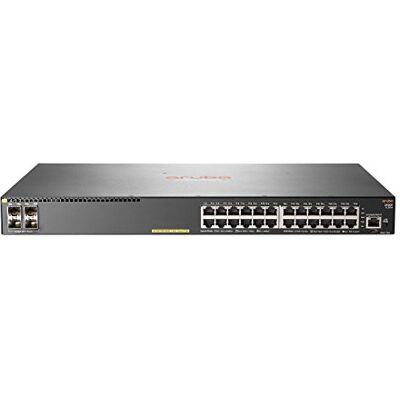 HP Enterprise Aruba 2930 F 24 G PoE + 4SFP + Verwaltete L3 Gigabit Ethernet (10/100/1000)-Power Over Ethernet (PoE) 1U Grau HP Enterprise Aruba 2930 F 24 G PoE + 4SFP + Verwaltete L3 Gigabit Ethernet (10/100/1000)-Power Over Ethernet (PoE) 1U Grau
