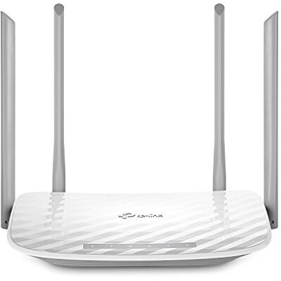 TP-Link AC1200 Wireless Dual Band Wi-Fi Router, Wi-Fi Speed Up to 867 Mbps/5 GHz + 300 Mbps/2.4 GHz, 4+1 Fast Ports, Single-Core CPU, Parental Control, Easy setup (Archer C50) TP-Link AC1200 Wireless Dual Band Wi-Fi Router, Wi-Fi Speed Up to 867 Mbps/5 GHz + 300 Mbps/2.4 GHz, 4+1 Fast Ports, Single-Core CPU, Parental Control, Easy setup (Archer C50)