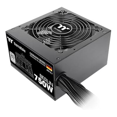 Thermaltake Berlin 750W Netzteil ATX 3.1 12V-2 * 6 Pin 80Plus Weiß Zertifiziert geräuscharmer Betrieb German Series Thermaltake Berlin 750W Netzteil ATX 3.1 12V-2 * 6 Pin 80Plus Weiß Zertifiziert geräuscharmer Betrieb German Series