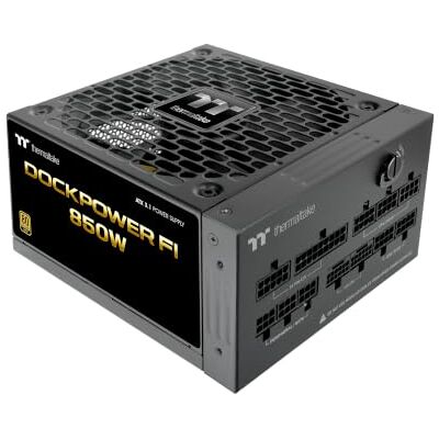 Thermaltake Dockpower FI 850W Netzteil ATX 3.1 PCIe 5.1 12V‑2x6‑Anschluss Main‑Unit & Docking‑Modul ultraleiser 135mm‑Lüfter Low‑Profile Kabel 80+ Gold Modular Thermaltake Dockpower FI 850W Netzteil ATX 3.1 PCIe 5.1 12V‑2x6‑Anschluss Main‑Unit & Docking‑Modul ultraleiser 135mm‑Lüfter Low‑Profile Kabel 80+ Gold Modular