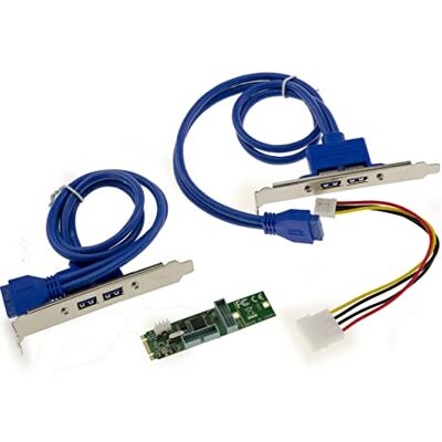 KALEA-INFORMATIQUE M.2 (M2 NGFF) PCIe M oder B+M Key 4 Port USB 3.0 Karte mit NEC D720201 Chipsatz. KALEA-INFORMATIQUE M.2 (M2 NGFF) PCIe M oder B+M Key 4 Port USB 3.0 Karte mit NEC D720201 Chipsatz.