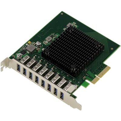 KALEA-INFORMATIQUE PCIe x4-Controller-Karte für 8 USB 3.0 5G-Anschlüsse vom Typ A mit UASP-Unterstützung und Fresco Logic FL1100-Chipsatz und PI7C9X2G608-Brücke KALEA-INFORMATIQUE PCIe x4-Controller-Karte für 8 USB 3.0 5G-Anschlüsse vom Typ A mit UASP-Unterstützung und Fresco Logic FL1100-Chipsatz und PI7C9X2G608-Brücke