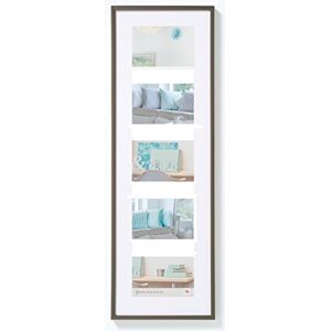 walther design Bilderrahmen stahl 5X 10x15 cm Galerie mit Passepartout, New Lifestyle Kunststoffrahmen KV515D walther design Bilderrahmen stahl 5X 10x15 cm Galerie mit Passepartout, New Lifestyle Kunststoffrahmen KV515D