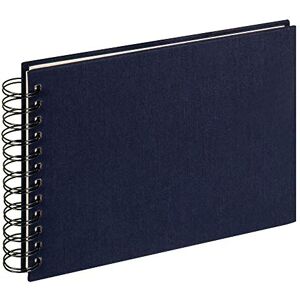 walther design Fotoalbum dunkelblau 23 x 17 cm Spiralalbum Leinen, Cloth SA-509-U walther design Fotoalbum dunkelblau 23 x 17 cm Spiralalbum Leinen, Cloth SA-509-U
