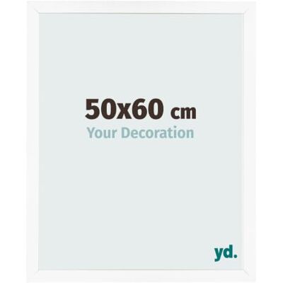 yd. Bilderrahmen 50x60 cm Weiß Matt MDF Rahmen Bologna Your Decoration, Acrylglas aus Kunststoff, Wandmontage, Geeignet für Fotos, Poster und Puzzles, Made in Holland yd. Bilderrahmen 50x60 cm Weiß Matt MDF Rahmen Bologna Your Decoration, Acrylglas aus Kunststoff, Wandmontage, Geeignet für Fotos, Poster und Puzzles, Made in Holland