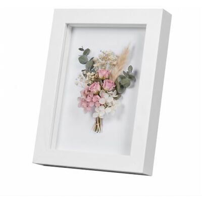 EUGAD 3D Bilderrahmen zum befüllen, 13x18 cm, Weiß, 1.5cm Tiefer 3D Objektrahmen, Tiefer Rahmen für Wand- & Tischrahmen, Shadow Box für Fotos, Hochzeitsstrauß, DIY Kunstwerke EUGAD 3D Bilderrahmen zum befüllen, 13x18 cm, Weiß, 1.5cm Tiefer 3D Objektrahmen, Tiefer Rahmen für Wand- & Tischrahmen, Shadow Box für Fotos, Hochzeitsstrauß, DIY Kunstwerke
