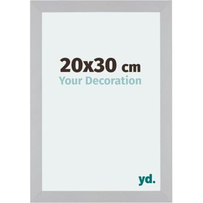 yd. Bilderrahmen 20x30 cm Silber Matt MDF Rahmen Mura Your Decoration, Acrylglas aus Kunststoff, Wandmontage, Geeignet für Fotos, Poster und Puzzles, Made in Holland yd. Bilderrahmen 20x30 cm Silber Matt MDF Rahmen Mura Your Decoration, Acrylglas aus Kunststoff, Wandmontage, Geeignet für Fotos, Poster und Puzzles, Made in Holland