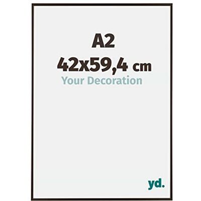 yd. Your Decoration Bilderrahmen DIN A2 42x59,4 cm Antrazit Bilderrahmen aus Kunststoff mit Acrylglas Antireflex DIN A2 42x59,4 Rahmen Evry yd. Your Decoration Bilderrahmen DIN A2 42x59,4 cm Antrazit Bilderrahmen aus Kunststoff mit Acrylglas Antireflex DIN A2 42x59,4 Rahmen Evry