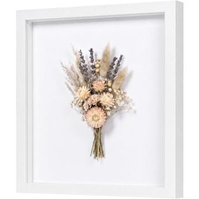EUGAD 3D Bilderrahmen zum befüllen, 40x40 cm, Weiß, 1.5cm Tiefer 3D Objektrahmen, Tiefer Rahmen für Wand- & Tischrahmen, Shadow Box für Fotos, Hochzeitsstrauß, DIY Kunstwerke EUGAD 3D Bilderrahmen zum befüllen, 40x40 cm, Weiß, 1.5cm Tiefer 3D Objektrahmen, Tiefer Rahmen für Wand- & Tischrahmen, Shadow Box für Fotos, Hochzeitsstrauß, DIY Kunstwerke