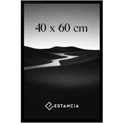 Estancia Schwarzer Bilderrahmen aus Kiefernholz 40x60 cm mit Bruchsicherem Acrylglas Moderner 40 x 60 cm Holzbilderrahmen Estancia Schwarzer Bilderrahmen aus Kiefernholz 40x60 cm mit Bruchsicherem Acrylglas Moderner 40 x 60 cm Holzbilderrahmen