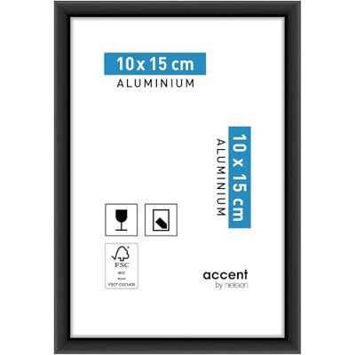 Nielsen Design Nielsen Fotolijst 51226 Accent Schwarz - Bilderrahmen Nielsen Design Nielsen Fotolijst 51226 Accent Schwarz - Bilderrahmen