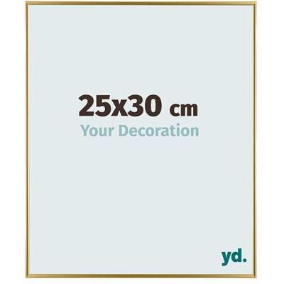 yd. Your Decoration Bilderrahmen 25x30 cm Gold Bilderrahmen aus Kunststoff mit Acrylglas Antireflex 25x30 Rahmen Evry yd. Your Decoration Bilderrahmen 25x30 cm Gold Bilderrahmen aus Kunststoff mit Acrylglas Antireflex 25x30 Rahmen Evry