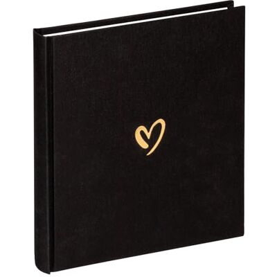 walther design Fotoalbum Emotion, schwarz, 20x20 cm, 40 Seiten, FA-189-B walther design Fotoalbum Emotion, schwarz, 20x20 cm, 40 Seiten, FA-189-B