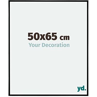 yd. Your Decoration Bilderrahmen 50x65 cm Schwarz Matt Bilderrahmen aus Kunststoff mit Acrylglas Antireflex 50x65 Rahmen Evry yd. Your Decoration Bilderrahmen 50x65 cm Schwarz Matt Bilderrahmen aus Kunststoff mit Acrylglas Antireflex 50x65 Rahmen Evry