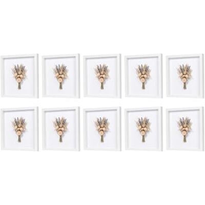 EUGAD 3D Bilderrahmen zum befüllen, 40x40 cm, Weiß, 1.5cm Tiefer 3D Objektrahmen, Tiefer Rahmen für Wand- & Tischrahmen, Shadow Box für Fotos, Hochzeitsstrauß, DIY Kunstwerke EUGAD 3D Bilderrahmen zum befüllen, 40x40 cm, Weiß, 1.5cm Tiefer 3D Objektrahmen, Tiefer Rahmen für Wand- & Tischrahmen, Shadow Box für Fotos, Hochzeitsstrauß, DIY Kunstwerke