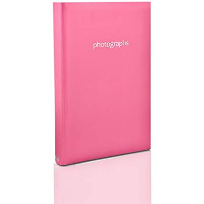 ARPAN Einsteck-Fotoalbum, groß, für 300 Fotos à 15 x 10 cm, Pink, 300 Stück ARPAN Einsteck-Fotoalbum, groß, für 300 Fotos à 15 x 10 cm, Pink, 300 Stück
