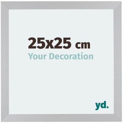 yd. Bilderrahmen 25x25 cm Silber Matt MDF Rahmen Mura Your Decoration, Acrylglas aus Kunststoff, Wandmontage, Geeignet für Fotos, Poster und Puzzles, Made in Holland yd. Bilderrahmen 25x25 cm Silber Matt MDF Rahmen Mura Your Decoration, Acrylglas aus Kunststoff, Wandmontage, Geeignet für Fotos, Poster und Puzzles, Made in Holland