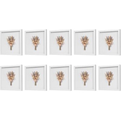 EUGAD 3D Bilderrahmen zum befüllen, 30x30 cm, Weiß, 1.5cm Tiefer 3D Objektrahmen, Tiefer Rahmen für Wand- & Tischrahmen, Shadow Box für Fotos, Hochzeitsstrauß, DIY Kunstwerke EUGAD 3D Bilderrahmen zum befüllen, 30x30 cm, Weiß, 1.5cm Tiefer 3D Objektrahmen, Tiefer Rahmen für Wand- & Tischrahmen, Shadow Box für Fotos, Hochzeitsstrauß, DIY Kunstwerke
