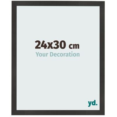 yd. Bilderrahmen 24x30 cm Schwarz Matt MDF Rahmen Bologna Your Decoration, Acrylglas aus Kunststoff, Wandmontage, Geeignet für Fotos, Poster und Puzzles, Made in Holland yd. Bilderrahmen 24x30 cm Schwarz Matt MDF Rahmen Bologna Your Decoration, Acrylglas aus Kunststoff, Wandmontage, Geeignet für Fotos, Poster und Puzzles, Made in Holland