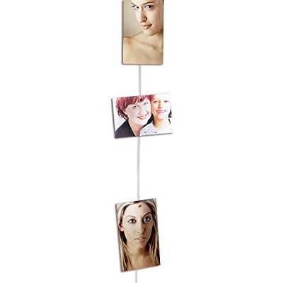Your Design Fotoseil: Magnetische Foto-Leine mit 8 Mini-Magneten (Fotoseil Magnet, Bilderrahmen Fotos, Seil) Your Design Fotoseil: Magnetische Foto-Leine mit 8 Mini-Magneten (Fotoseil Magnet, Bilderrahmen Fotos, Seil)
