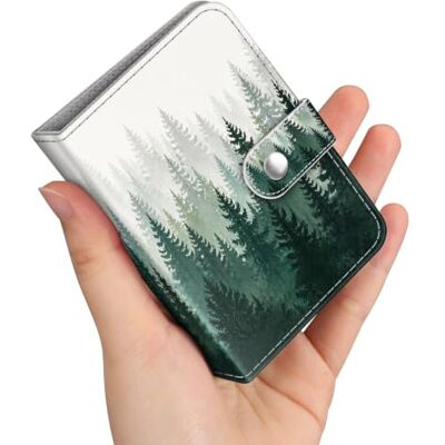 FINTIE Mini Fotoalbum für 2x3 Zoll Filme, Nebelwald 52 Taschen kleine Alben für Fujifilm Instax Mini Sofortbildkamera/Polaroid Hi-Print Bilder, Kpop Fotokartenhalter Binder, FINTIE Mini Fotoalbum für 2x3 Zoll Filme, Nebelwald 52 Taschen kleine Alben für Fujifilm Instax Mini Sofortbildkamera/Polaroid Hi-Print Bilder, Kpop Fotokartenhalter Binder,
