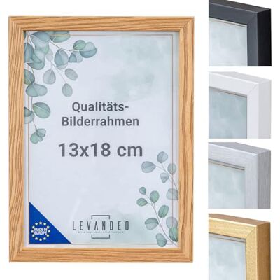 levandeo Bilderrahmen Echtholz Made in EU 13x18 Natur mit Glasscheibe Portrait Fotorahmen Holz Kiefernholz Picture Frame levandeo Bilderrahmen Echtholz Made in EU 13x18 Natur mit Glasscheibe Portrait Fotorahmen Holz Kiefernholz Picture Frame