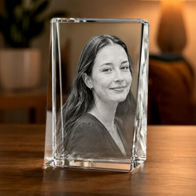 contento 2D Glasblock mit Foto eigenem Bild, Motiv wird freigestellt Glasfoto personalisiert als Geschenk, (Kristall ohne Leuchtsockel, L Hochformat freigestellt (14x10,5x3cm)) contento 2D Glasblock mit Foto eigenem Bild, Motiv wird freigestellt Glasfoto personalisiert als Geschenk, (Kristall ohne Leuchtsockel, L Hochformat freigestellt (14x10,5x3cm))