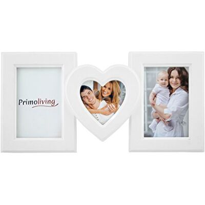 PrimoLiving Bilderrahmen für 3 Fotos weiß P-153 PrimoLiving Bilderrahmen für 3 Fotos weiß P-153