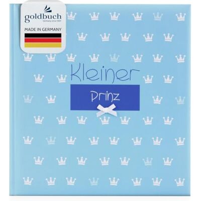 goldbuch 15088 Babyalbum Kleiner Prinz, Fotoalbum 30 x 31 cm, Blau Babyfotoalbum mit 58 weißen Blankoseiten & 4 illustrierten Seiten, mit Pergamin-Trennblättern, Kunstdruck mit Relieflack goldbuch 15088 Babyalbum Kleiner Prinz, Fotoalbum 30 x 31 cm, Blau Babyfotoalbum mit 58 weißen Blankoseiten & 4 illustrierten Seiten, mit Pergamin-Trennblättern, Kunstdruck mit Relieflack
