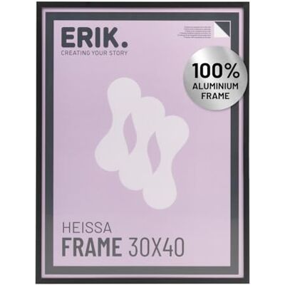 Grupo Erik Bilderrahmen 30X40 cm Heissa Aluminium Bilderrahmen Schwarz Rahmen aus Aluminium Bild Wanddeko Heissa Bilderrahmen Foto Geschenk Wanddeko Grupo Erik Bilderrahmen 30X40 cm Heissa Aluminium Bilderrahmen Schwarz Rahmen aus Aluminium Bild Wanddeko Heissa Bilderrahmen Foto Geschenk Wanddeko